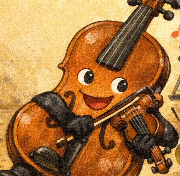 ヴァイオリンどろぼうアイコン