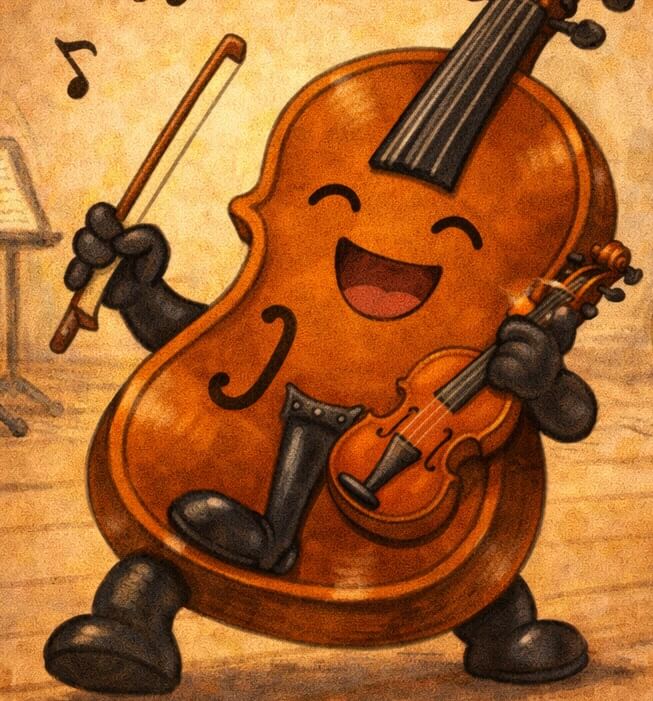 にこやかなヴァイオリンどろぼう3